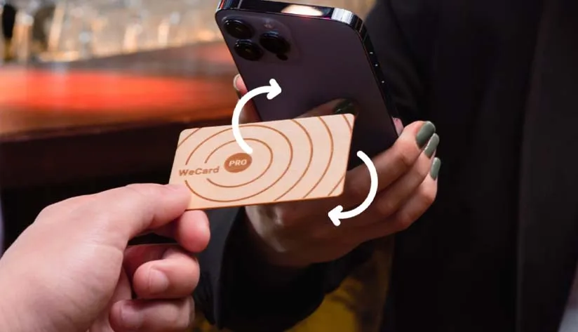 Titanium Smart Contact Card